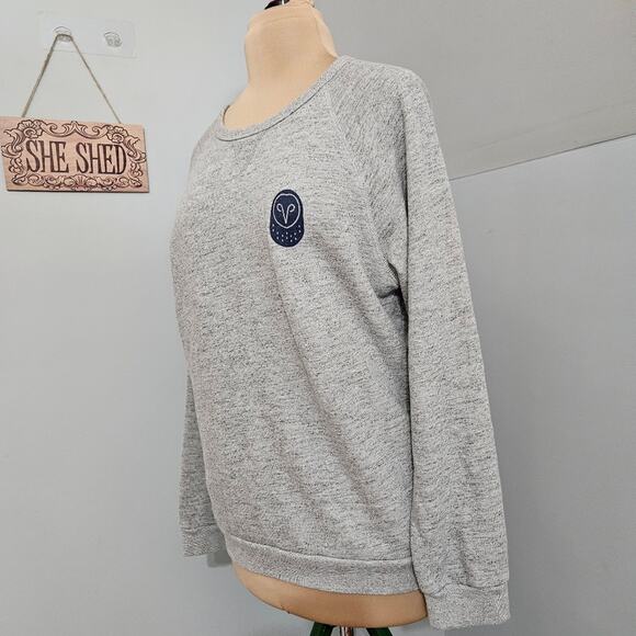 Marine Layer Samsara Gray Sweatshirt Pullover Large Unisex Made in USA - Picture 4 of 16
